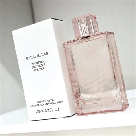 burberry brit sheer tester cena